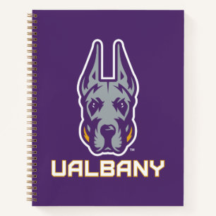 University at Albany Great Danes Notebook