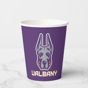 University at Albany Great Danes Paper Cups