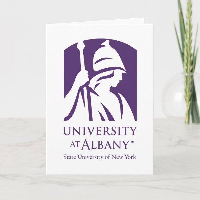 University at Albany Iconic Logo Card (Front)