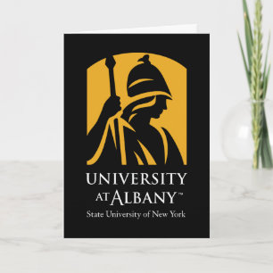 University at Albany Iconic Logo Card