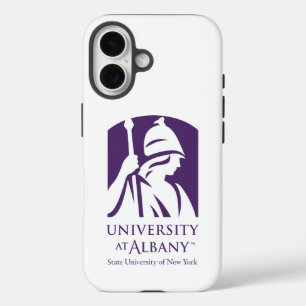 University at Albany Iconic Logo iPhone 16 Case