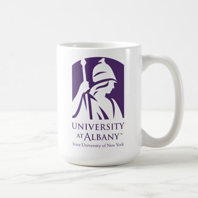 University at Albany Iconic Logo Coffee Mug (Right)
