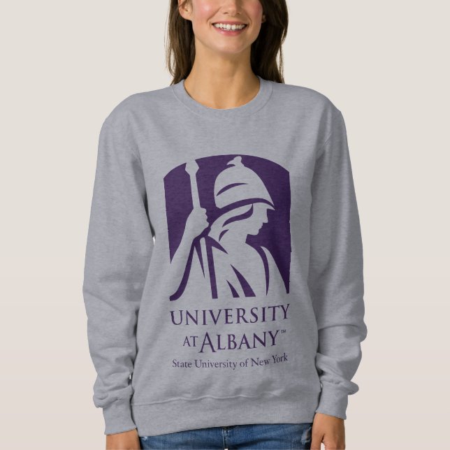 University at Albany Iconic Logo Sweatshirt (Front)