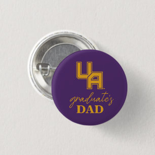University at Albany Initials Logo 3 Cm Round Badge