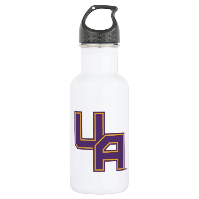 University at Albany Initials Logo 532 Ml Water Bottle (Front)