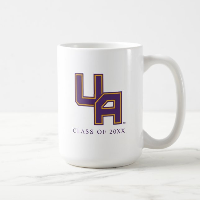 University at Albany Initials Logo Coffee Mug (Right)
