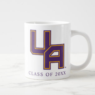 University at Albany Initials Logo Large Coffee Mug