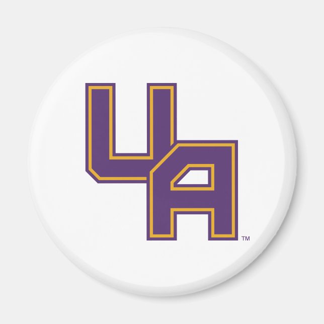 University at Albany Initials Logo Magnet (Front)