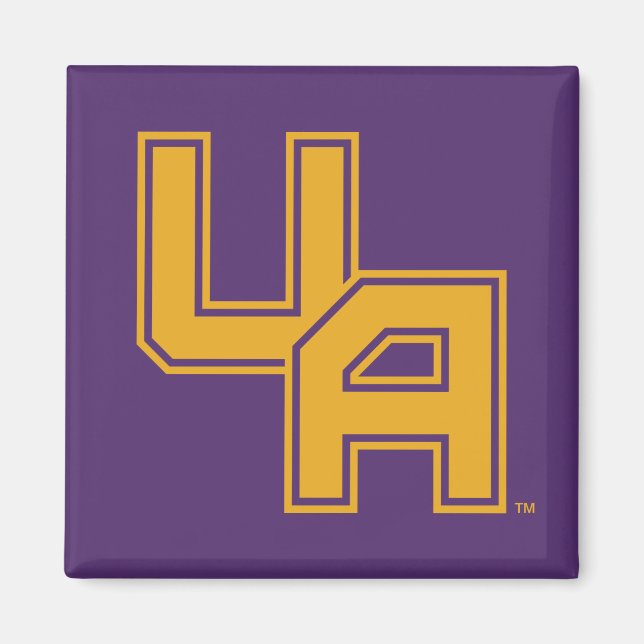 University at Albany Initials Logo Magnet (Front)