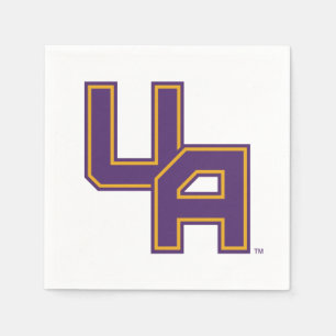 University at Albany Initials Logo Napkin