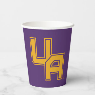 University at Albany Initials Logo Paper Cups