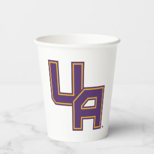 University at Albany Initials Logo Paper Cups