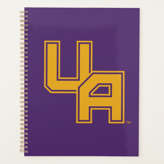 University at Albany Initials Logo Planner (Front)