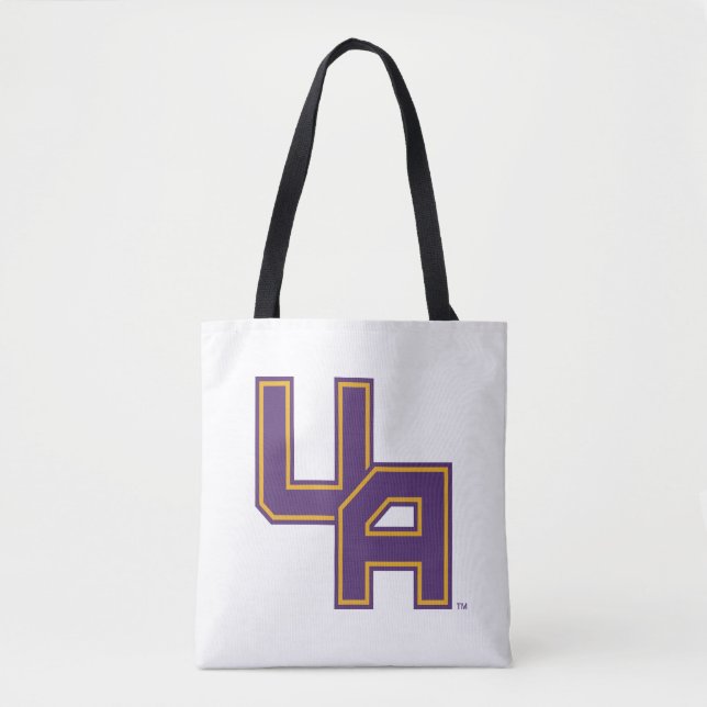 University at Albany Initials Logo Tote Bag (Front)