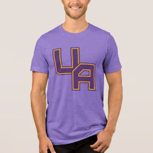 University at Albany Initials Logo Tri-Blend Shirt