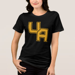 University at Albany Initials Logo Tri-Blend Shirt