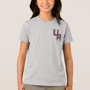 University at Albany Initials Logo Tri-Blend Shirt