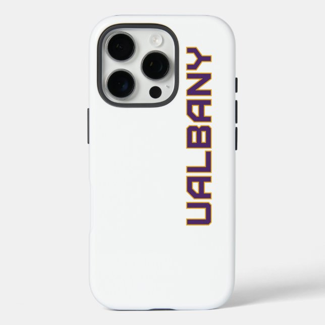 University at Albany Wordmark Case-Mate iPhone Case (Back)