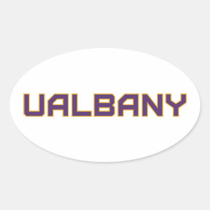 University at Albany Wordmark Oval Sticker