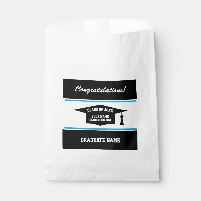 University college graduation class of 2025 party favour bags (Front)