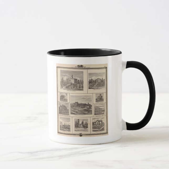 University, Fayette residences, Davenport Mug (Right)