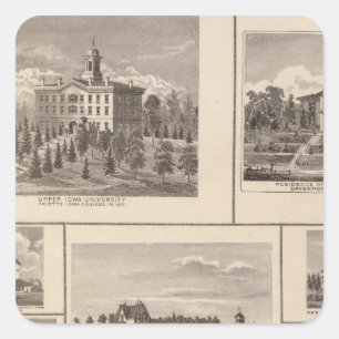 University, Fayette residences, Davenport Square Sticker