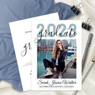 University Graduation 2023 Party Photo Announcement