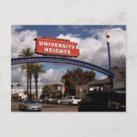 University Heights, San Diego Postcard