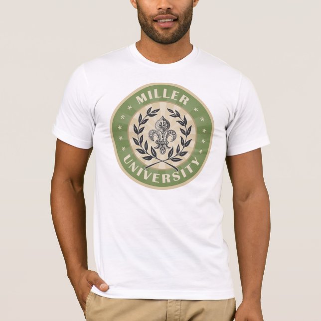 University Miller Green T-Shirt (Front)