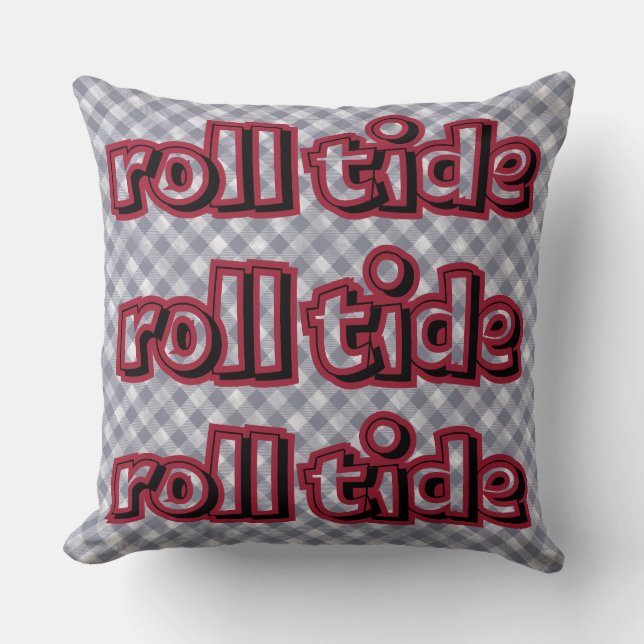 University of Alabama Roll Tide Pillow (Front)