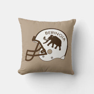 University of Beringia Football Cushion
