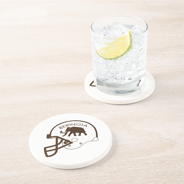 University of Beringia Football Helmet Coaster (Side)