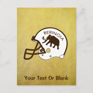 University of Beringia Football Postcard