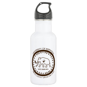University of Beringia Mammoth 532 Ml Water Bottle