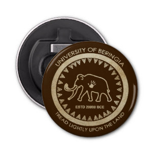 University of Beringia Mammoth Bottle Opener