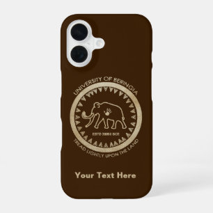 University of Beringia Mammoth Seal iPhone 16 Case