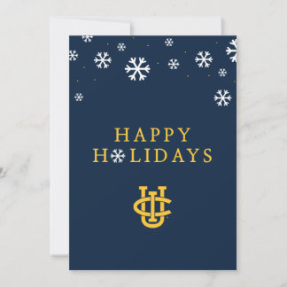 University of California, Irvine Logo Holiday Card