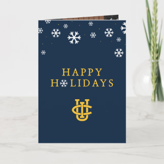 University of California, Irvine Logo Holiday Card