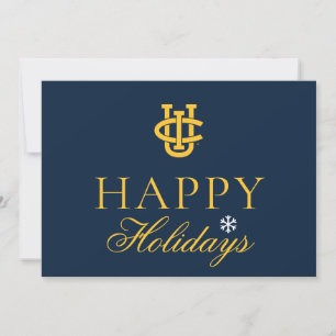 University of California, Irvine Logo Holiday Card