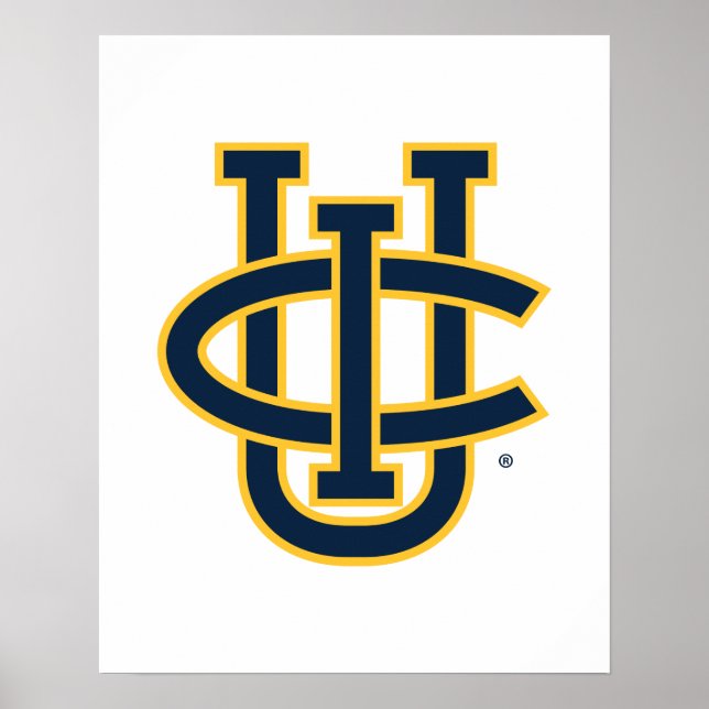 University of California, Irvine Logo Poster (Front)