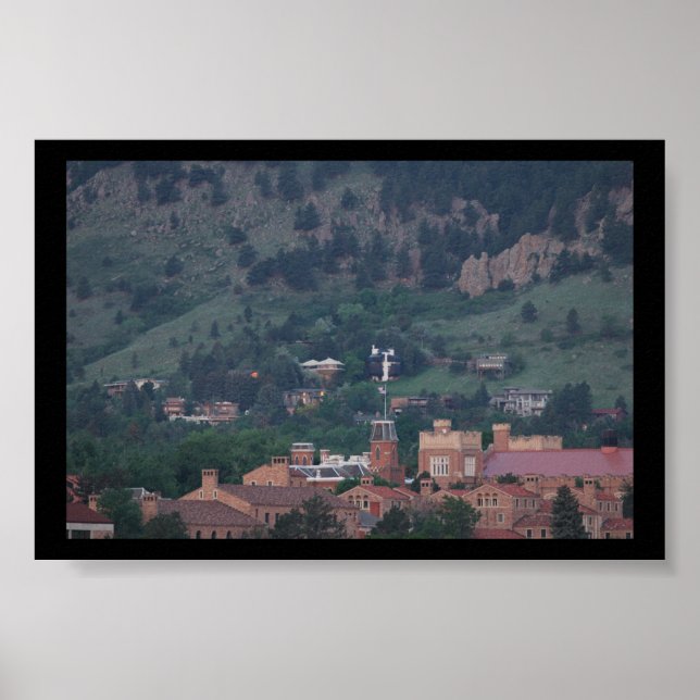 University of Colorado at Boulder Poster (Front)