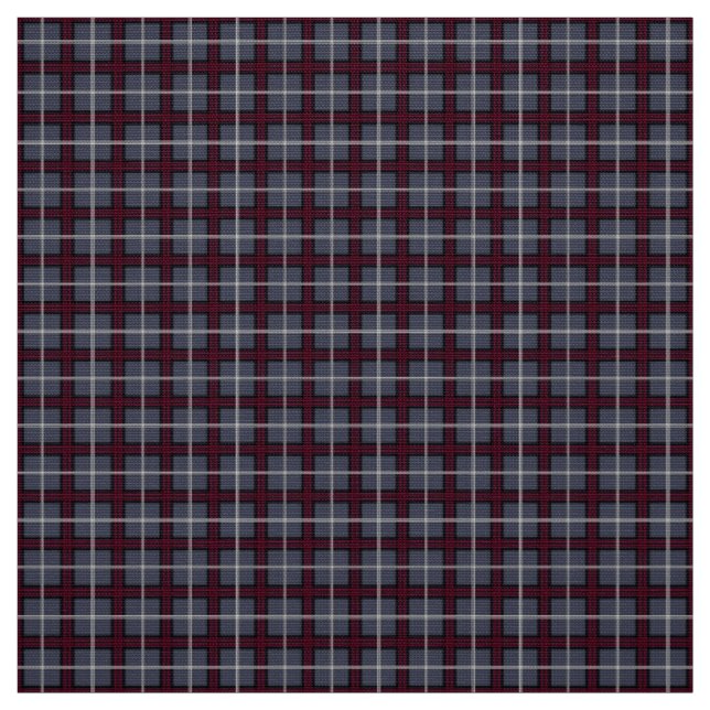 University of Edinburgh Tartan Fabric (Swatch)