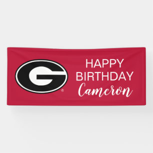 University of Georgia Birthday Banner