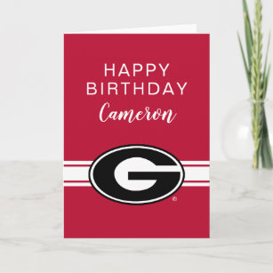 University of Georgia   Birthday Card