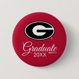 University of Georgia   Graduation 6 Cm Round Badge