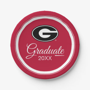 University of Georgia Graduation Paper Plate