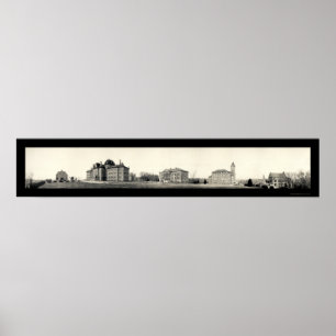 University of Kansas Photo 1908 Poster