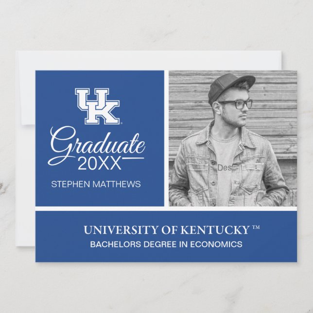 University of Kentucky | Graduation Invitation (Front)