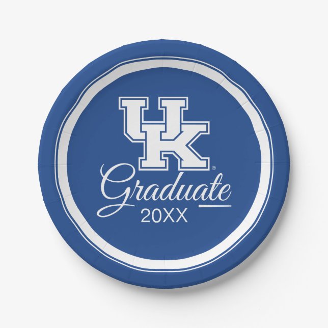 University of Kentucky | Graduation Paper Plate (Front)