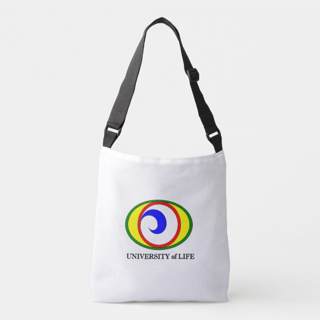 University of Life Crossbody Bag (Front)
